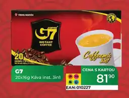 Tamda Foods G7 20x16g Káva inst. 3in1 nabídka