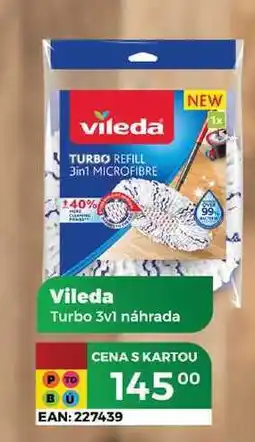 Tamda Foods Vileda Turbo 3v1 náhrada nabídka