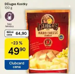 Tesco Džiugas Kostky, 100 g nabídka