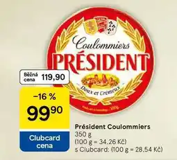 Tesco Président Coulommiers, 350 g nabídka