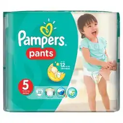 Tesco Pampers Jednorázové plenkové kalhotky 5 junior 22 ks nabídka