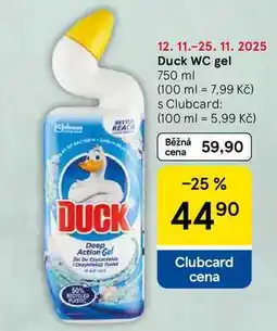 Tesco Duck WC gel, 750 ml nabídka