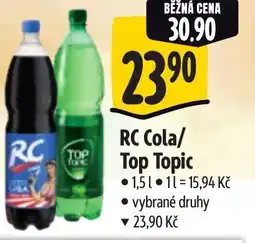 Albert RC Cola/ Top Topic nabídka