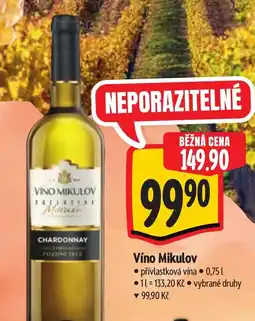 Albert Víno Mikulov nabídka
