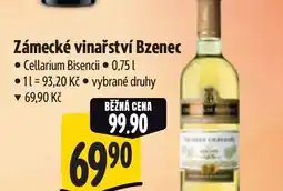 Albert Zámecké vinařství Bzenec nabídka