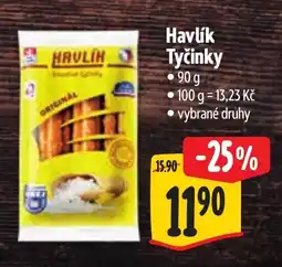 Albert Havlík Tyčinky nabídka