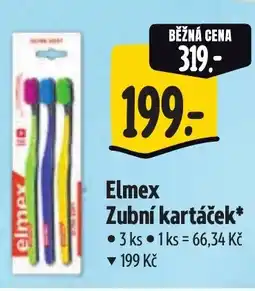 Albert Elmex Zubní kartáček nabídka