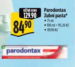 Albert Parodontax Zubní pasta nabídka