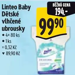 Albert Linteo Baby Dětské vlhčené ubrousky nabídka