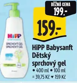 Albert HiPP Babysanft Dětský sprchový gel nabídka