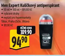 Albert Men Expert Kuličkový antiperspirant nabídka