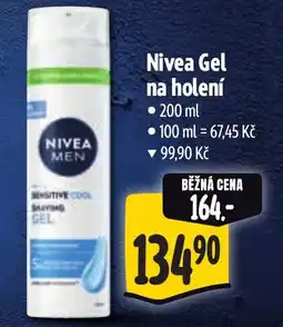 Albert Nivea Gel na holení nabídka