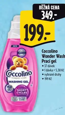 Albert Coccolino Wonder Wash Prací gel nabídka