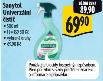 Albert Sanytol Univerzální čistič nabídka