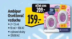 Albert Ambipur Osvěžovač vzduchu nabídka