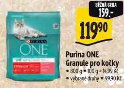 Albert Purina ONE Granule pro kočky nabídka