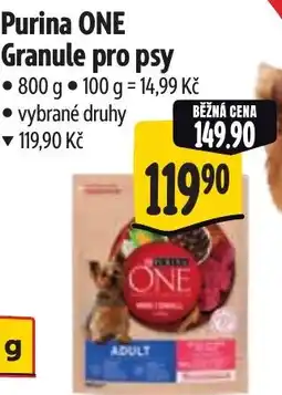 Albert Purina One Granule pro psy nabídka