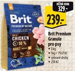 Albert Brit Premium Granule pro psy nabídka