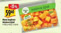 Albert Menu inspirace Máslová dýně nabídka