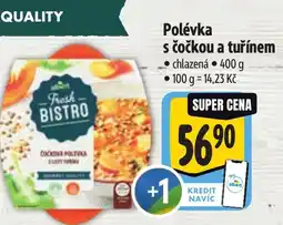 Albert Polévka s čočkou a tuřínem nabídka