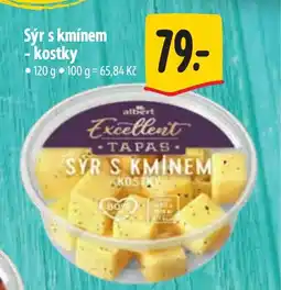 Albert Sýr s kmínem - kostky nabídka