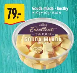 Albert Gouda mladá - kostky nabídka