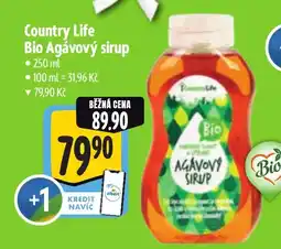 Albert Country Life Bio Agávový sirup nabídka