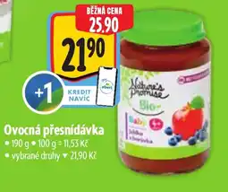 Albert Nature's Promise Bio Ovocná přesnídávka nabídka