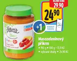Albert Nature's Promise Bio Masozeleninový příkrm nabídka