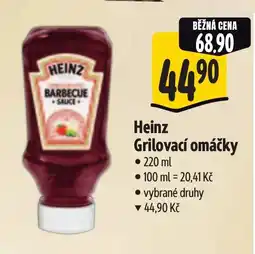 Albert HEINZ Grilovací omáčky nabídka