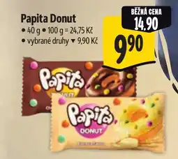 Albert Papita Donut nabídka