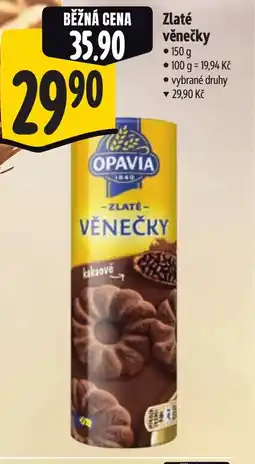 Albert OPAVIA Zlaté věnečky nabídka
