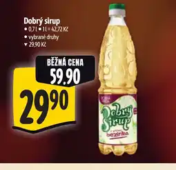 Albert Dobrý sirup nabídka
