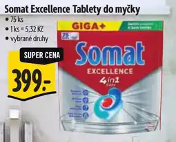 Albert Somat Excellence Tablety do myčky nabídka