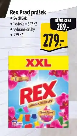 Albert Rex Prací prášek nabídka