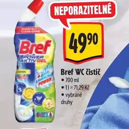Albert Bref WC čistič nabídka