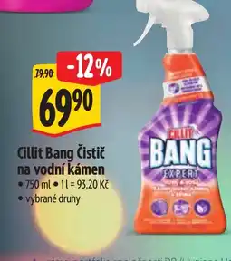 Albert Cillit Bang Čistič na vodní kámen nabídka