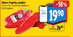 Albert Albert Paprika sladká nabídka