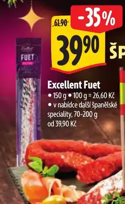 Albert Excellent Fuet nabídka