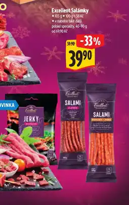 Albert Excellent Salámky nabídka