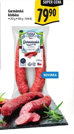 Albert Gurmánská klobása nabídka