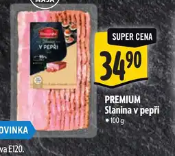 Albert Premium Slanina v pepři nabídka