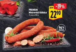 Albert PREMIUM Mistrovská klobása nabídka