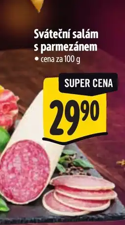 Albert Sváteční salám s parmezánem nabídka
