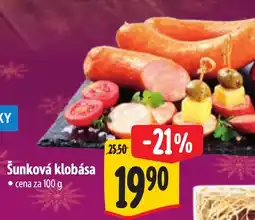 Albert Šunková klobása nabídka