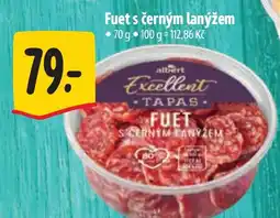 Albert Fuet s černým lanýžem nabídka
