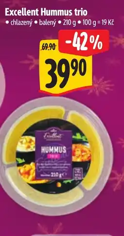 Albert Excellent Hummus trio nabídka