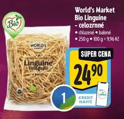 Albert World's Market Bio Linguine - celozrnné nabídka