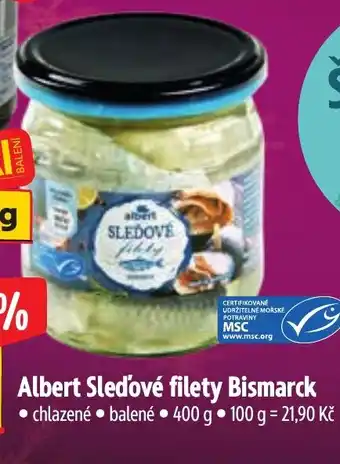 Albert Sleďové filety Bismarck