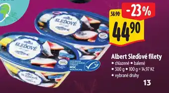 Albert Albert Sleďové filety nabídka